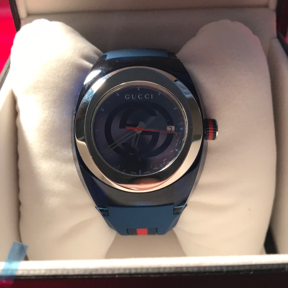 BRAND NEW BLUE GUCCI Unisex WATCH